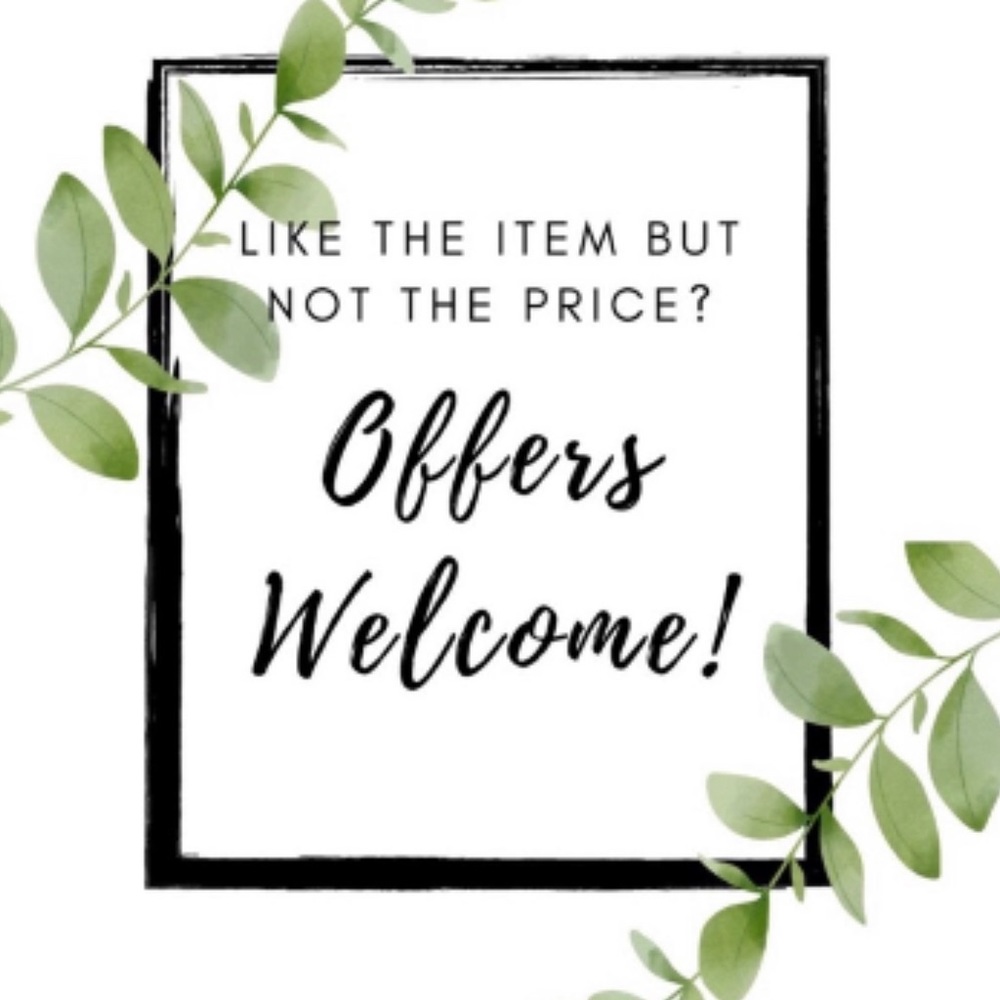 Reasonable Offers Welcome!!!!